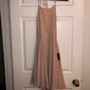 Lulus Blush mini dress